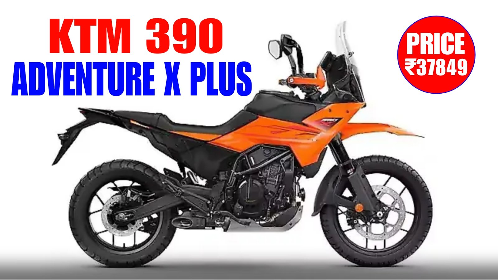 KTM 390 Adventure X Plus